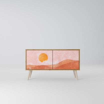 LUMINOUS SUNLIGHT Kompaktní dvoudveřový TV stolek