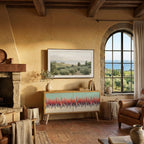 CHROMA CONTOURS Kompaktní dvoudveřový TV stolek