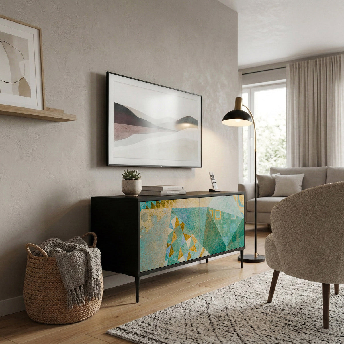SPECTRUM SPLENDOR Kompaktní dvoudveřový TV stolek