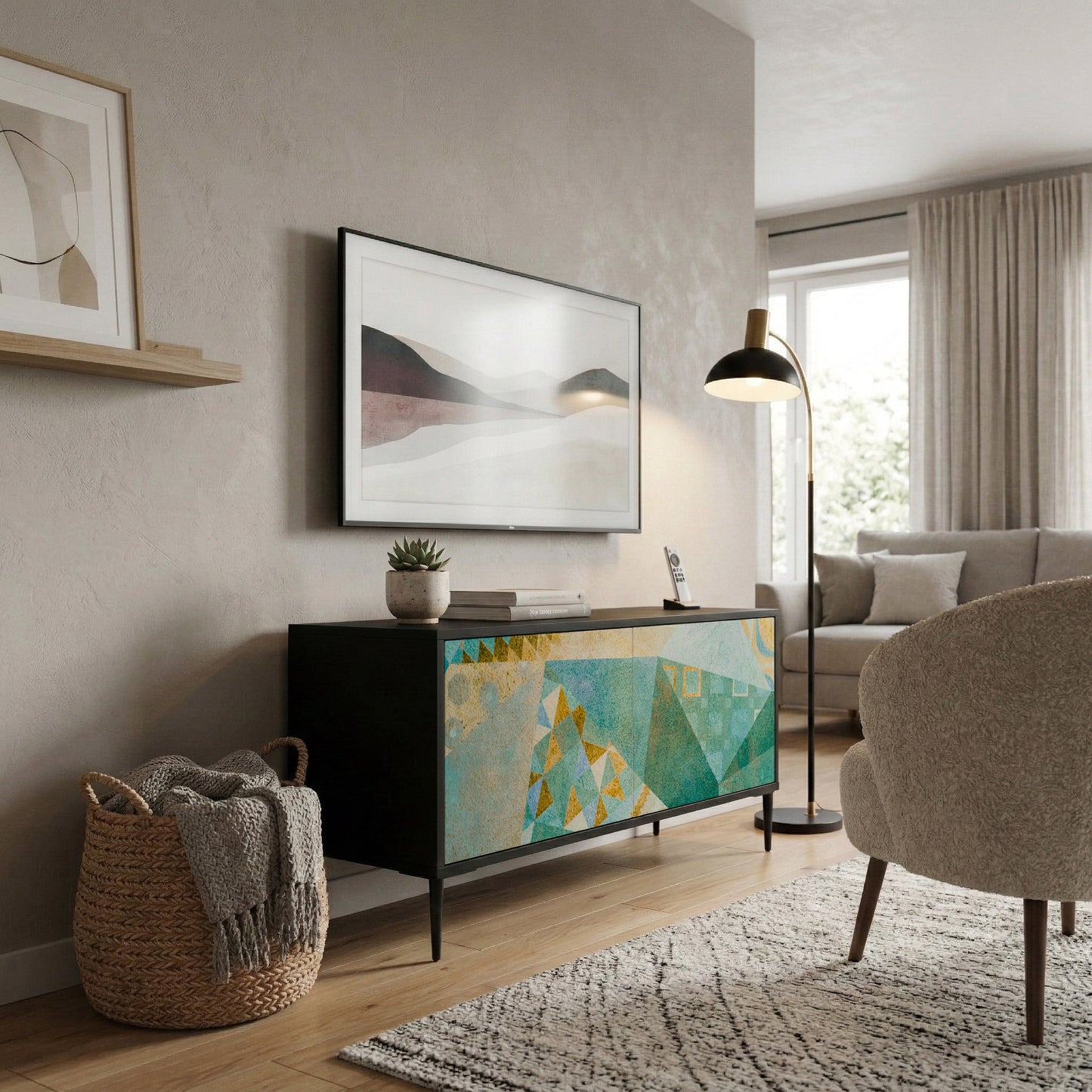 SPECTRUM SPLENDOR Kompaktní dvoudveřový TV stolek