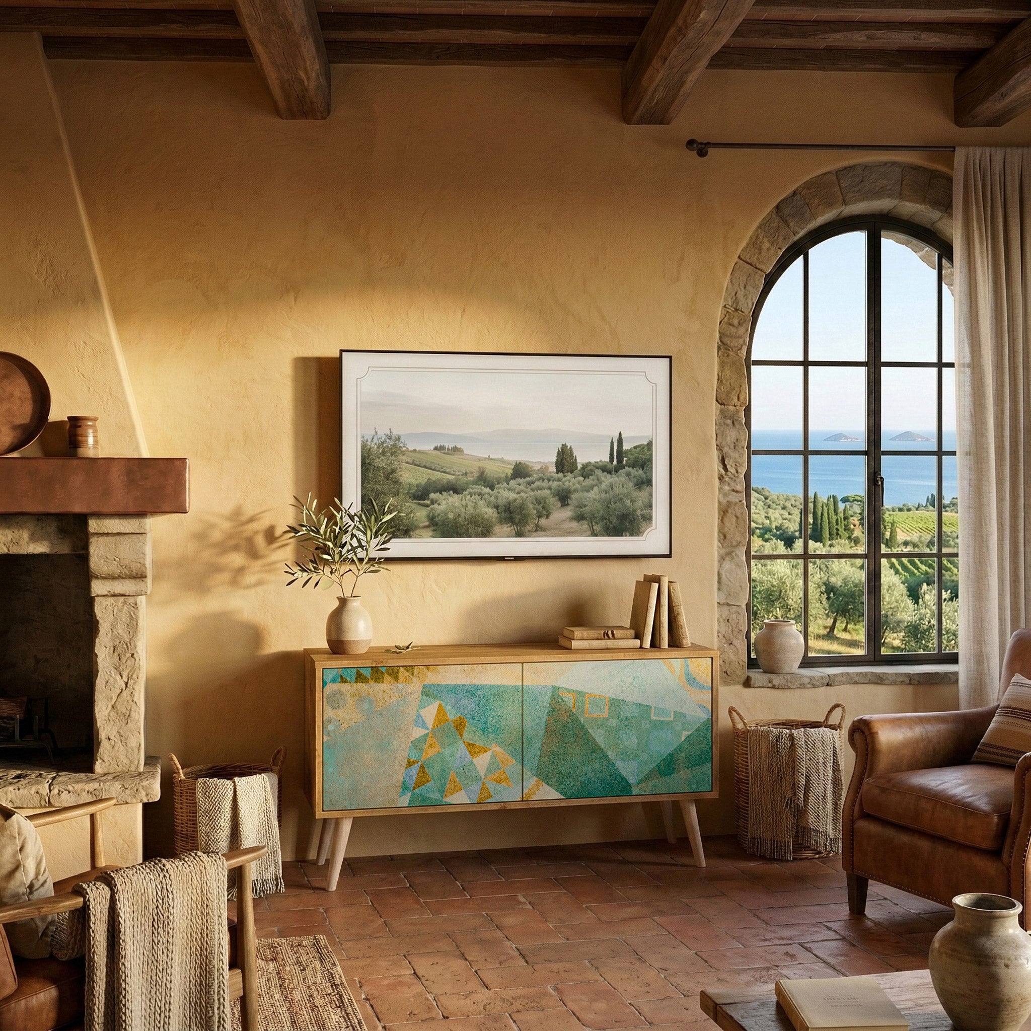 SPECTRUM SPLENDOR Kompaktní dvoudveřový TV stolek