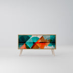 CIRCULAR RHAPSODY Kompaktní dvoudveřový TV stolek