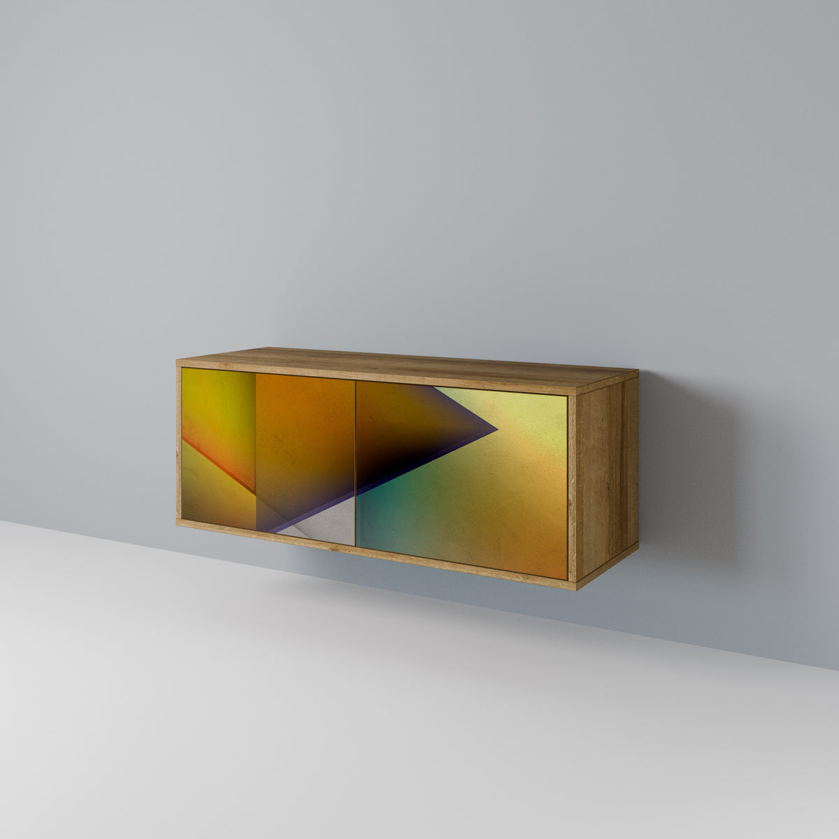 PIERCING SHARPNESS Kompaktní dvoudveřový TV stolek