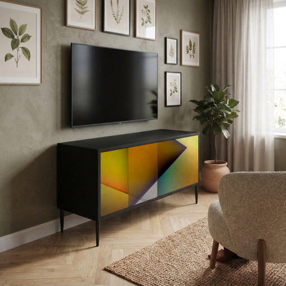 PIERCING SHARPNESS Kompaktní dvoudveřový TV stolek