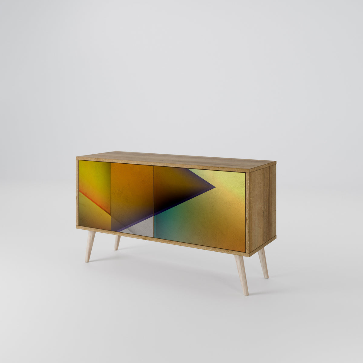 PIERCING SHARPNESS Kompaktní dvoudveřový TV stolek