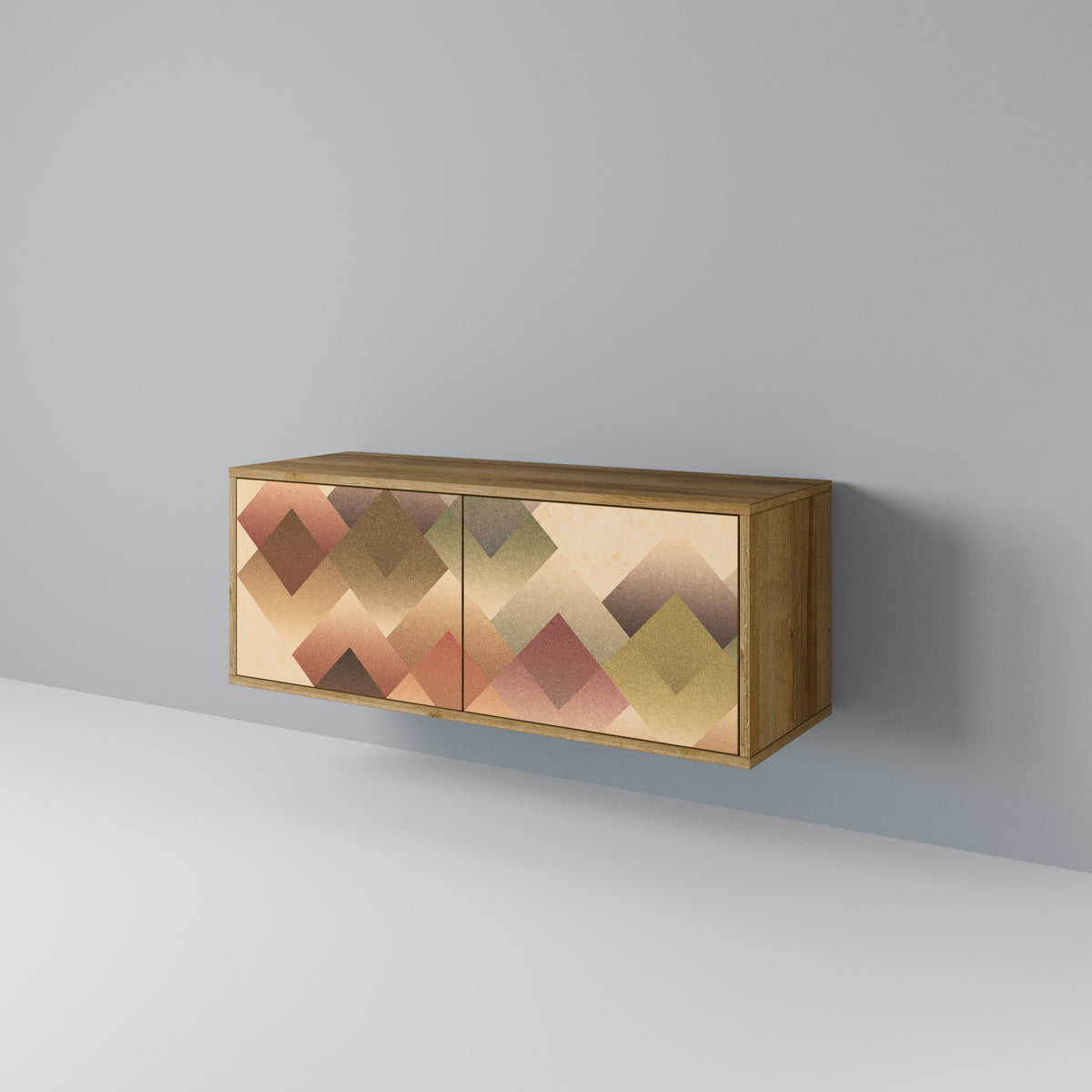 GEOMETRIC FUSION Kompaktní dvoudveřový TV stolek
