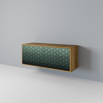 ORNAMENTAL GLIMMER Kompaktní dvoudveřový TV stolek