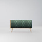 ORNAMENTAL GLIMMER Kompaktní dvoudveřový TV stolek