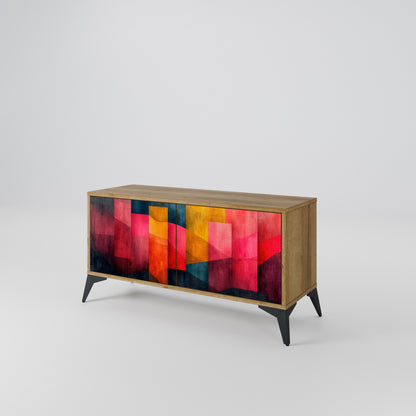 COLORFUL SOUNDS Kompaktní dvoudveřový TV stolek