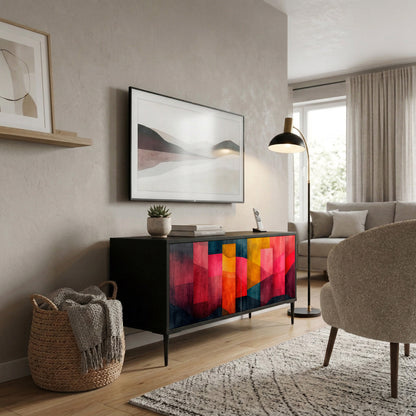COLORFUL SOUNDS Kompaktní dvoudveřový TV stolek