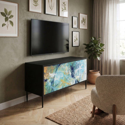 ABSTRACT THOUGHTS Kompaktní dvoudveřový TV stolek
