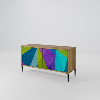 COLD SHOWCASE Kompaktní dvoudveřový TV stolek