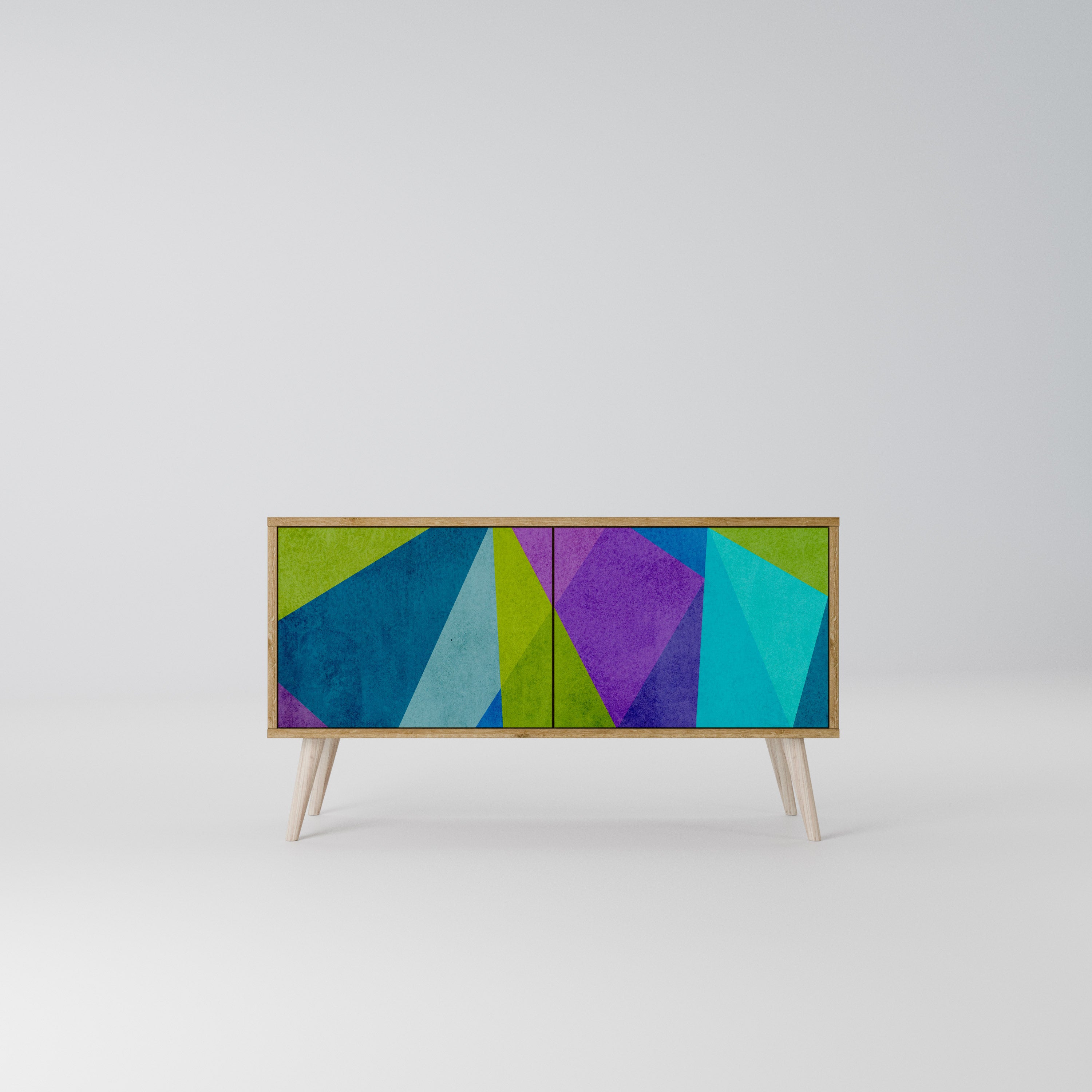 COLD SHOWCASE Kompaktní dvoudveřový TV stolek