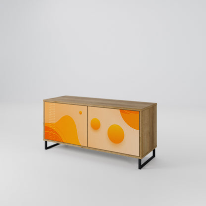 ORANGE ARRANGEMENT Kompaktní dvoudveřový TV stolek