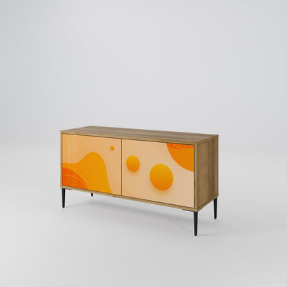ORANGE ARRANGEMENT Kompaktní dvoudveřový TV stolek