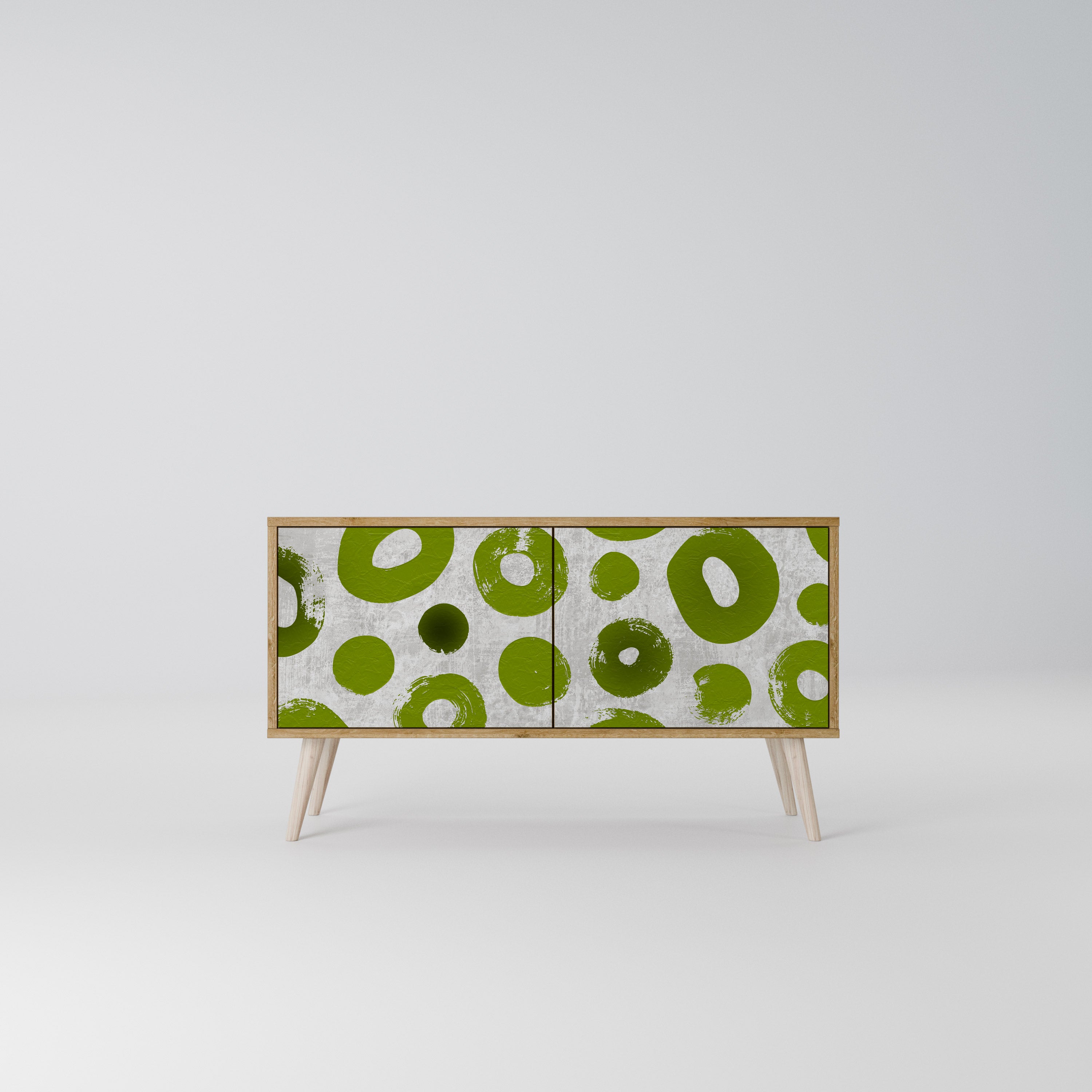 GREEN RHAPSODY Kompaktní dvoudveřový TV stolek