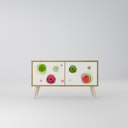 COLORFUL COSMOS Kompaktní dvoudveřový TV stolek