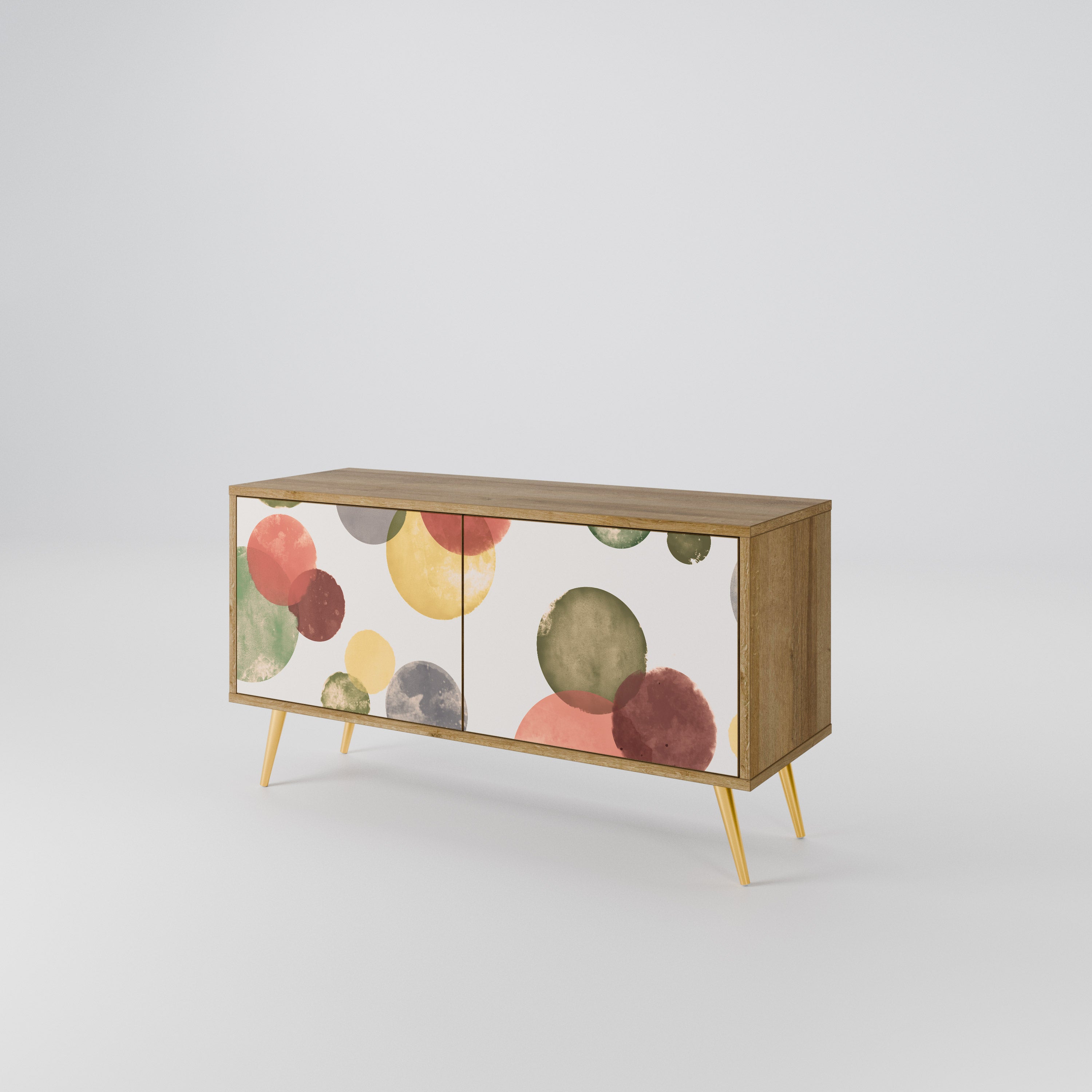 FLEETING HAPPINESS Compact 2-Door TV Cabinet