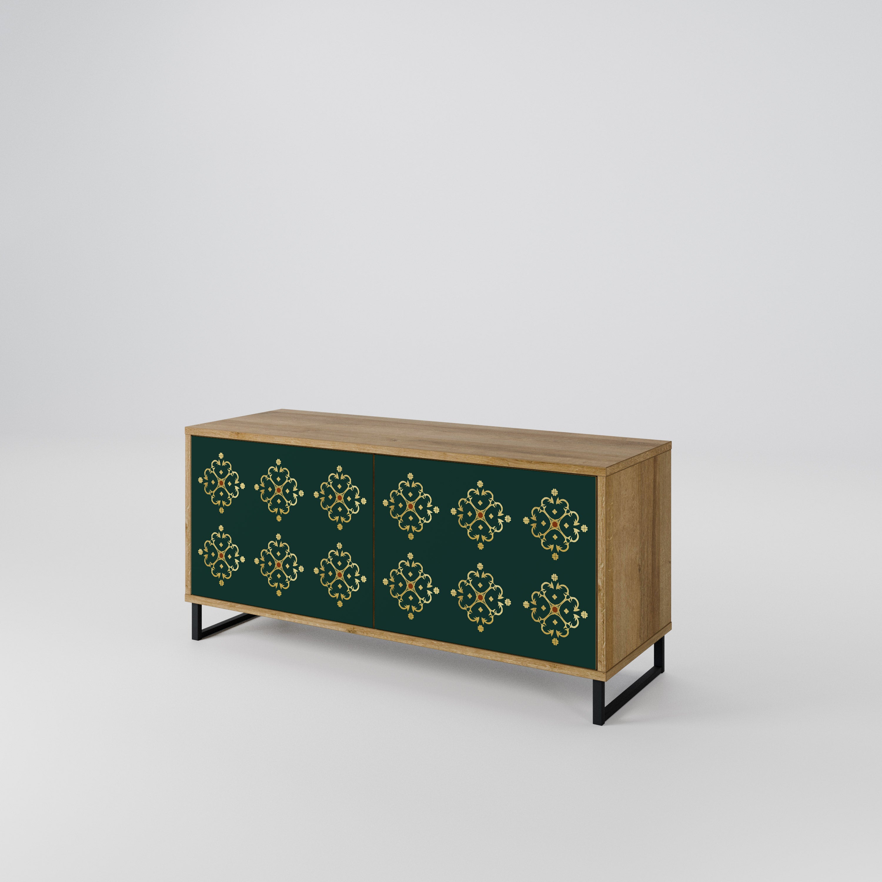 ROYAL MEDALLION Compact 2-Door TV Cabinet