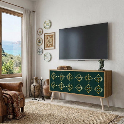 ROYAL MEDALLION Kompaktní dvoudveřový TV stolek