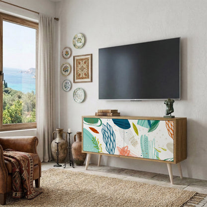 BOTANICAL HURRICANE Kompaktní dvoudveřový TV stolek