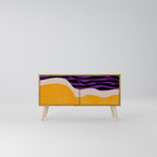 INDEPENDENT BORDER Kompaktní dvoudveřový TV stolek