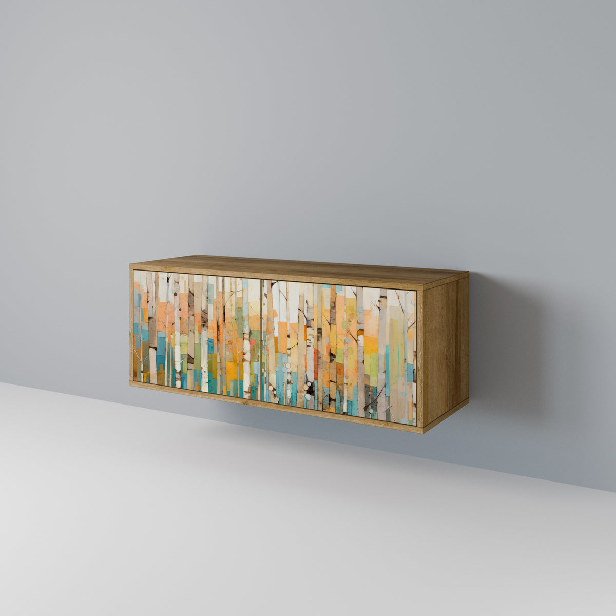 BIRCH KALEIDOSCOPE Kompaktní dvoudveřový TV stolek