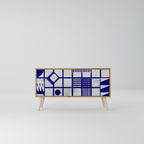 THE RIGHT PLACES Kompaktní dvoudveřový TV stolek