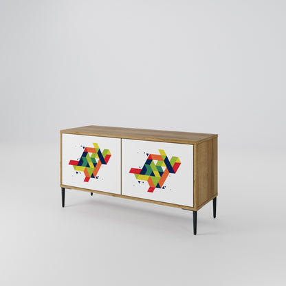 FUTURE SIGN Kompaktní dvoudveřový TV stolek