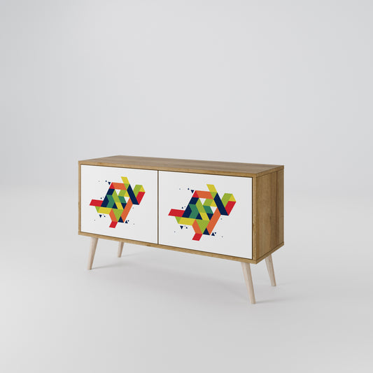 FUTURE SIGN Kompaktní dvoudveřový TV stolek
