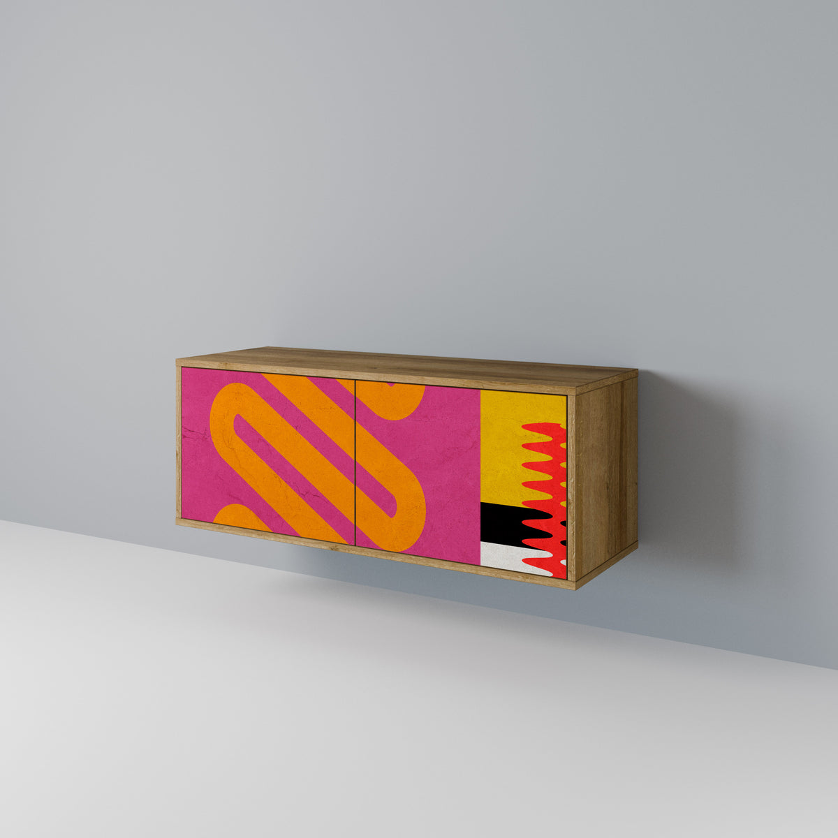 VIVID ART Kompaktní dvoudveřový TV stolek