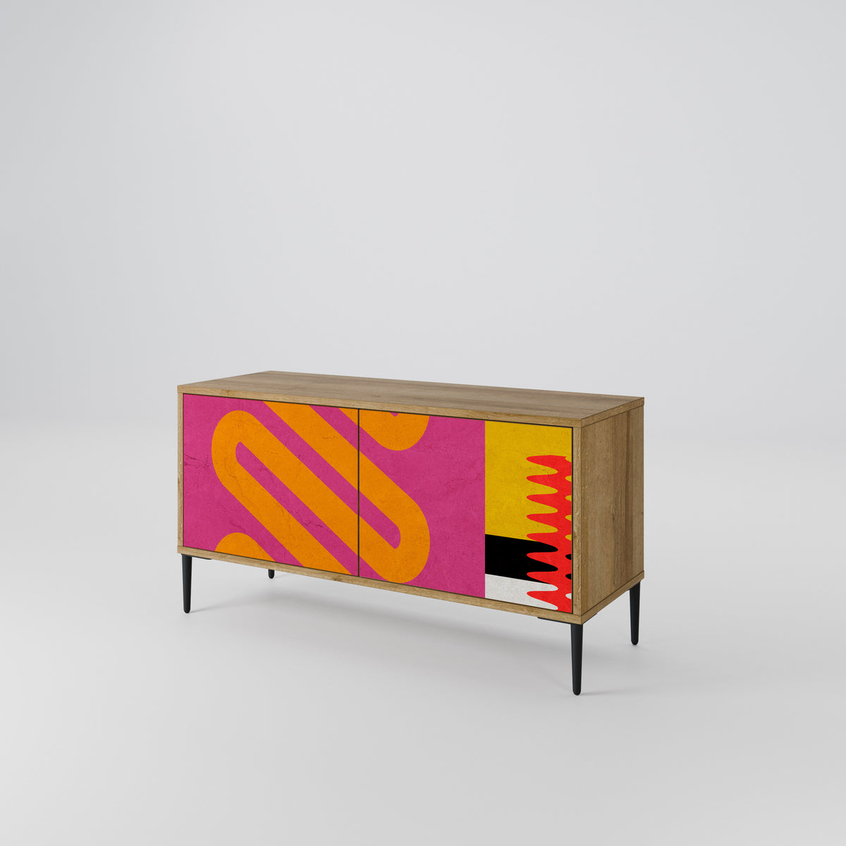 VIVID ART Kompaktní dvoudveřový TV stolek