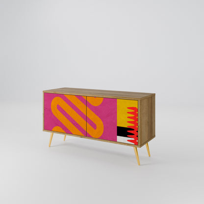 VIVID ART Kompaktní dvoudveřový TV stolek