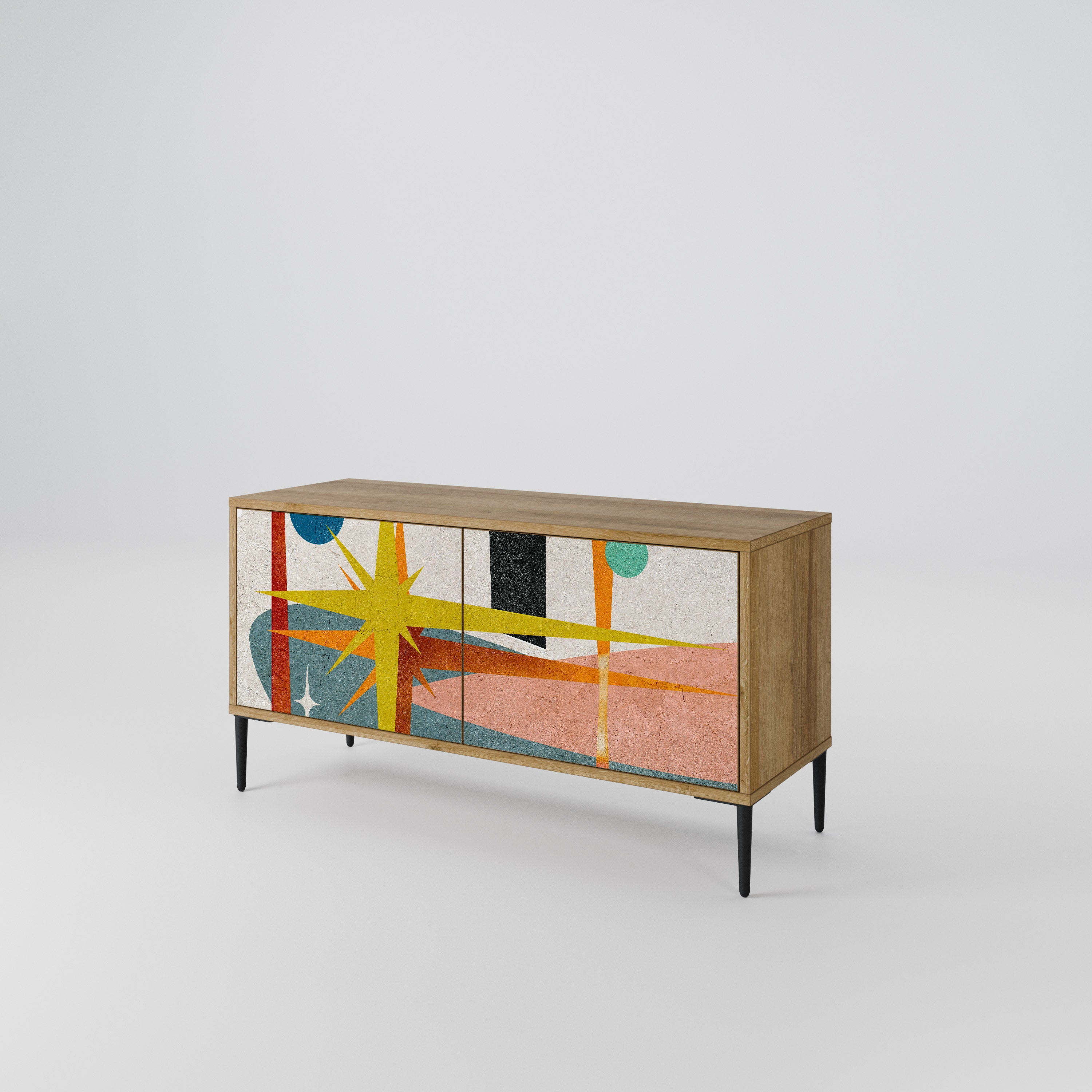 INTERSTELLAR VIBES Compact 2-Door TV Cabinet