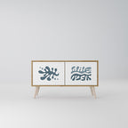 WONDERLAND VEGETATION Kompaktní dvoudveřový TV stolek