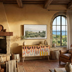 COLORFUL STRINGS Kompaktní dvoudveřový TV stolek