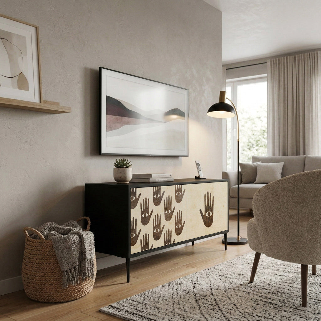 SEE MORE Kompaktní dvoudveřový TV stolek