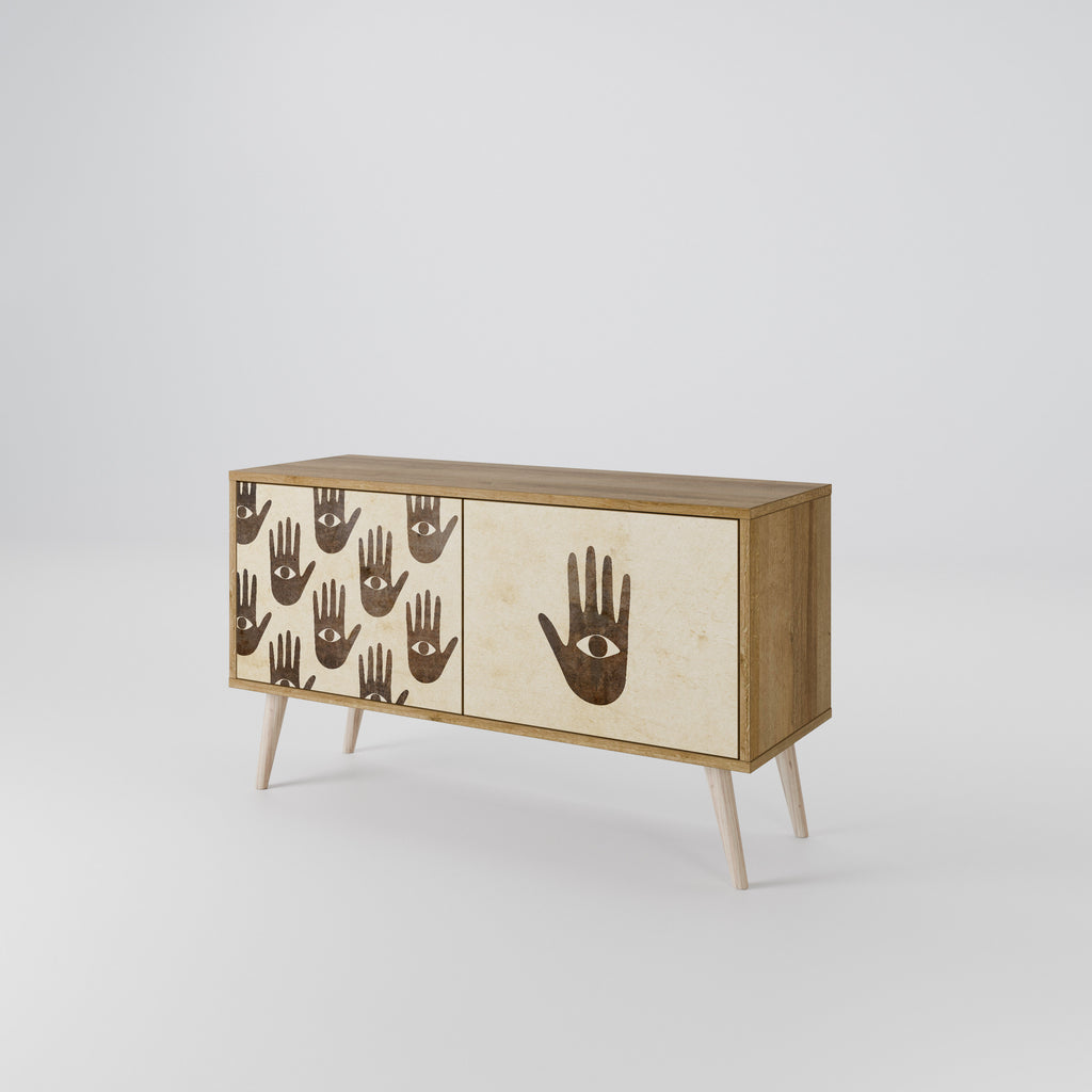 SEE MORE Kompaktní dvoudveřový TV stolek