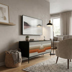 PECULIAR TRAIL Kompaktní dvoudveřový TV stolek