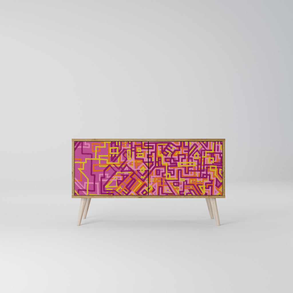 LOVELY MEMORIES Kompaktní dvoudveřový TV stolek