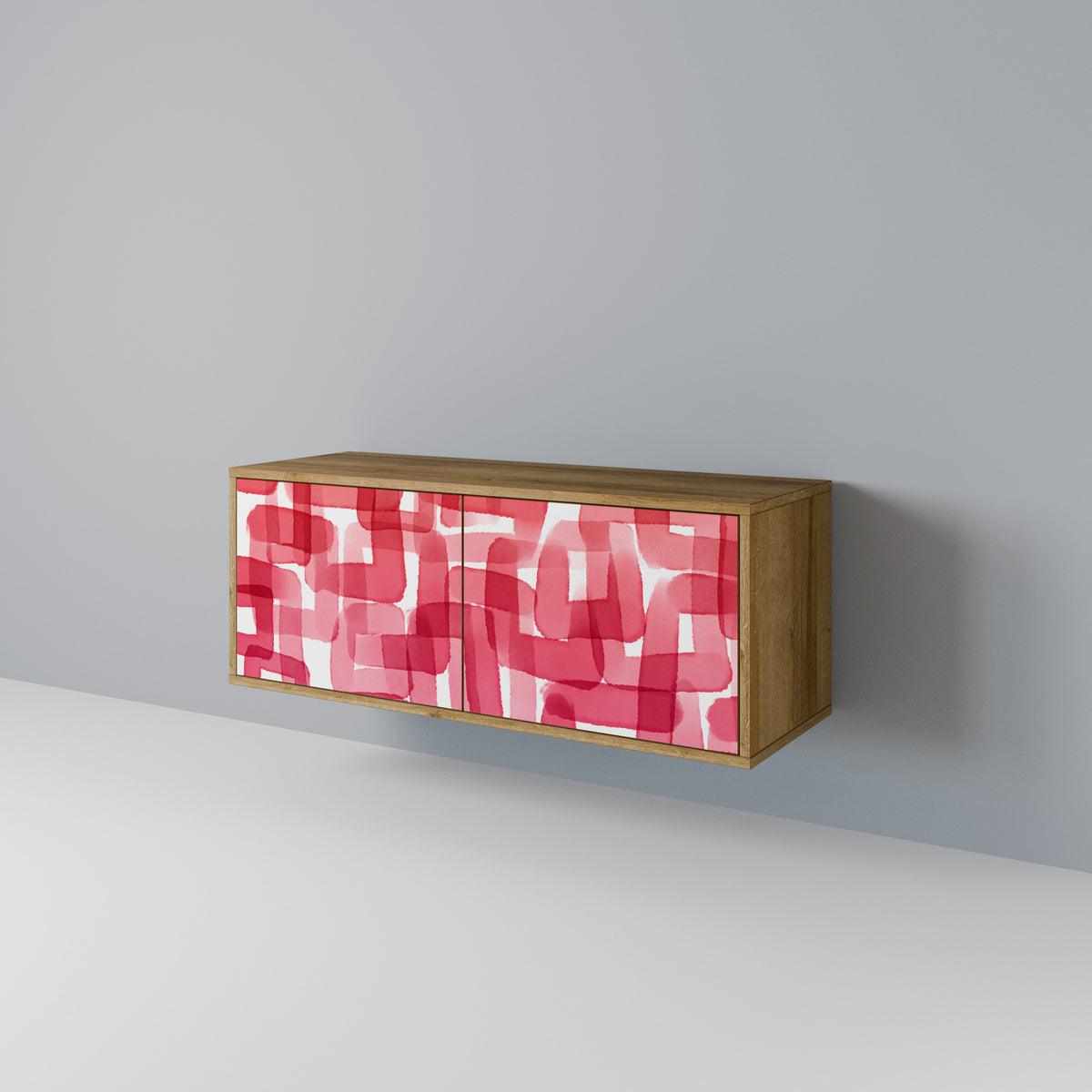 KALEIDOSCOPIC CUBISM Kompaktní dvoudveřový TV stolek