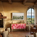 KALEIDOSCOPIC CUBISM Kompaktní dvoudveřový TV stolek