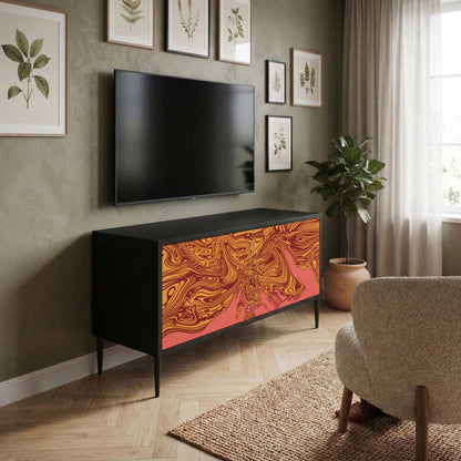 FLOATING THOUGHTS Kompaktní dvoudveřový TV stolek