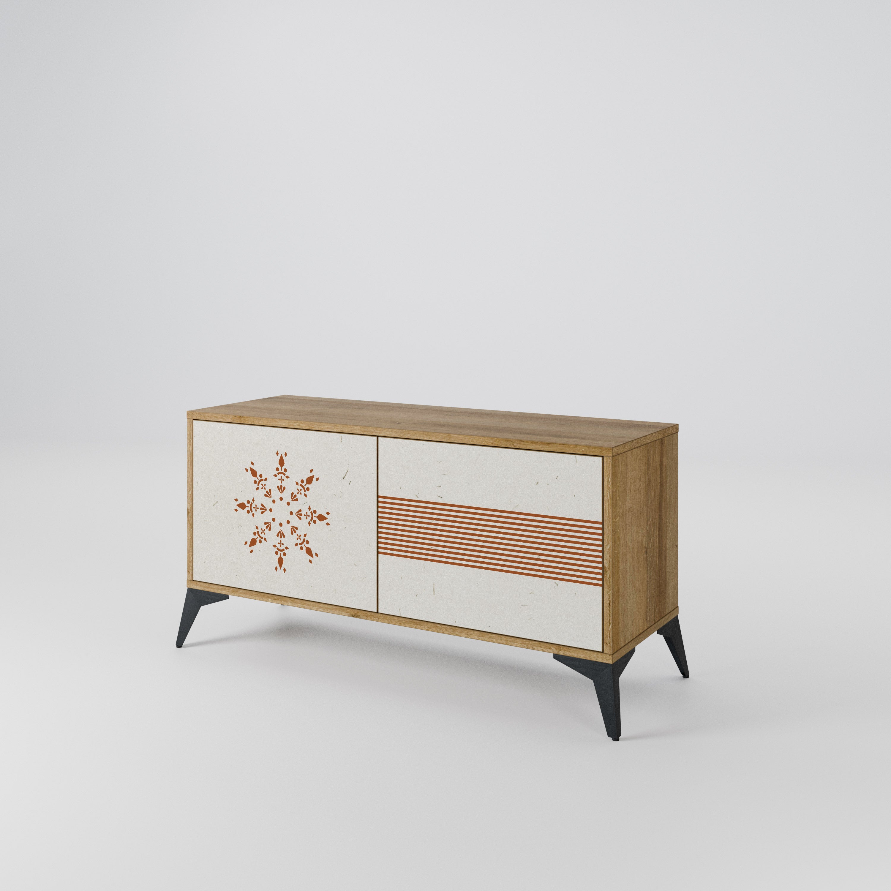 DAILY HARMONY Compact 2-Door TV Cabinet