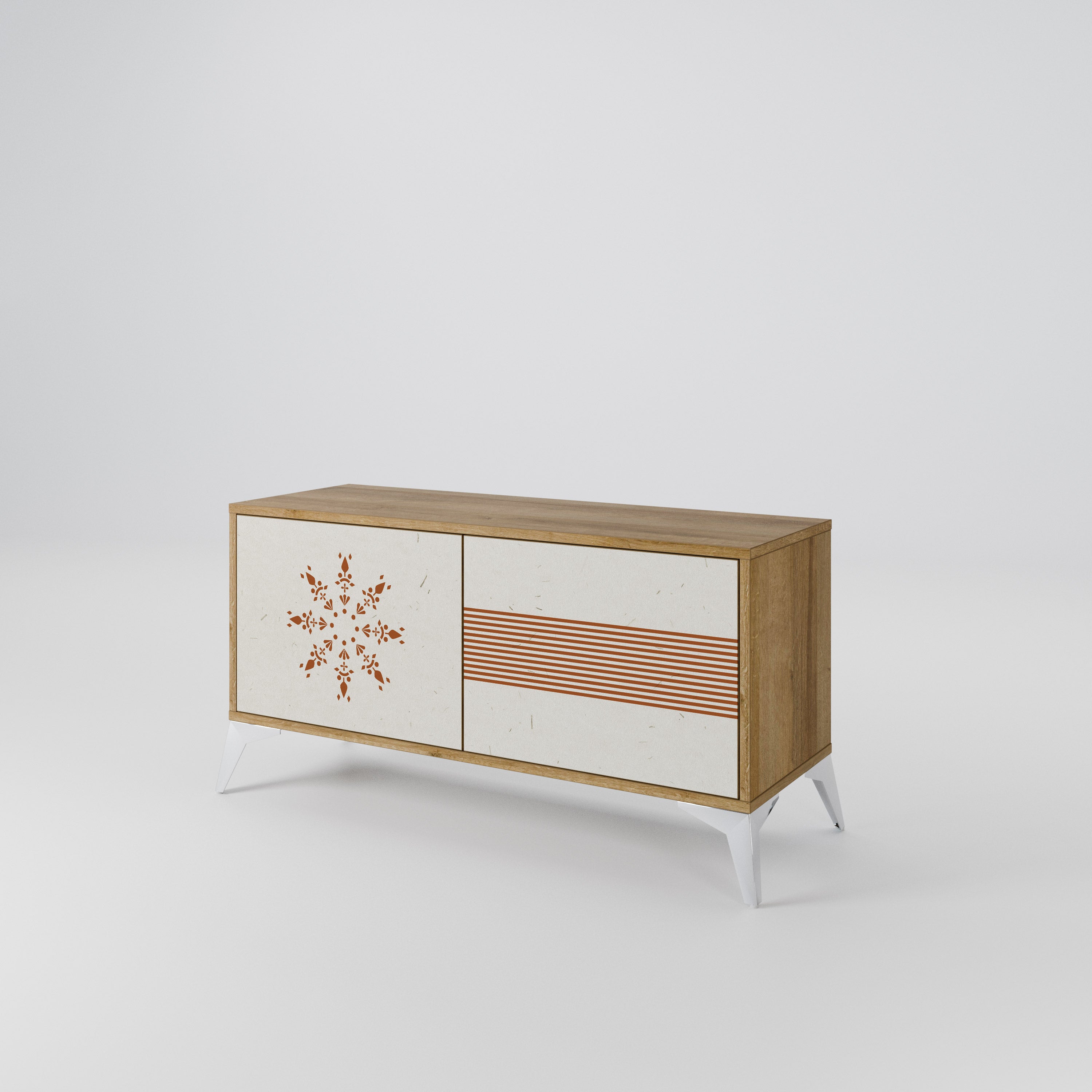 DAILY HARMONY Compact 2-Door TV Cabinet