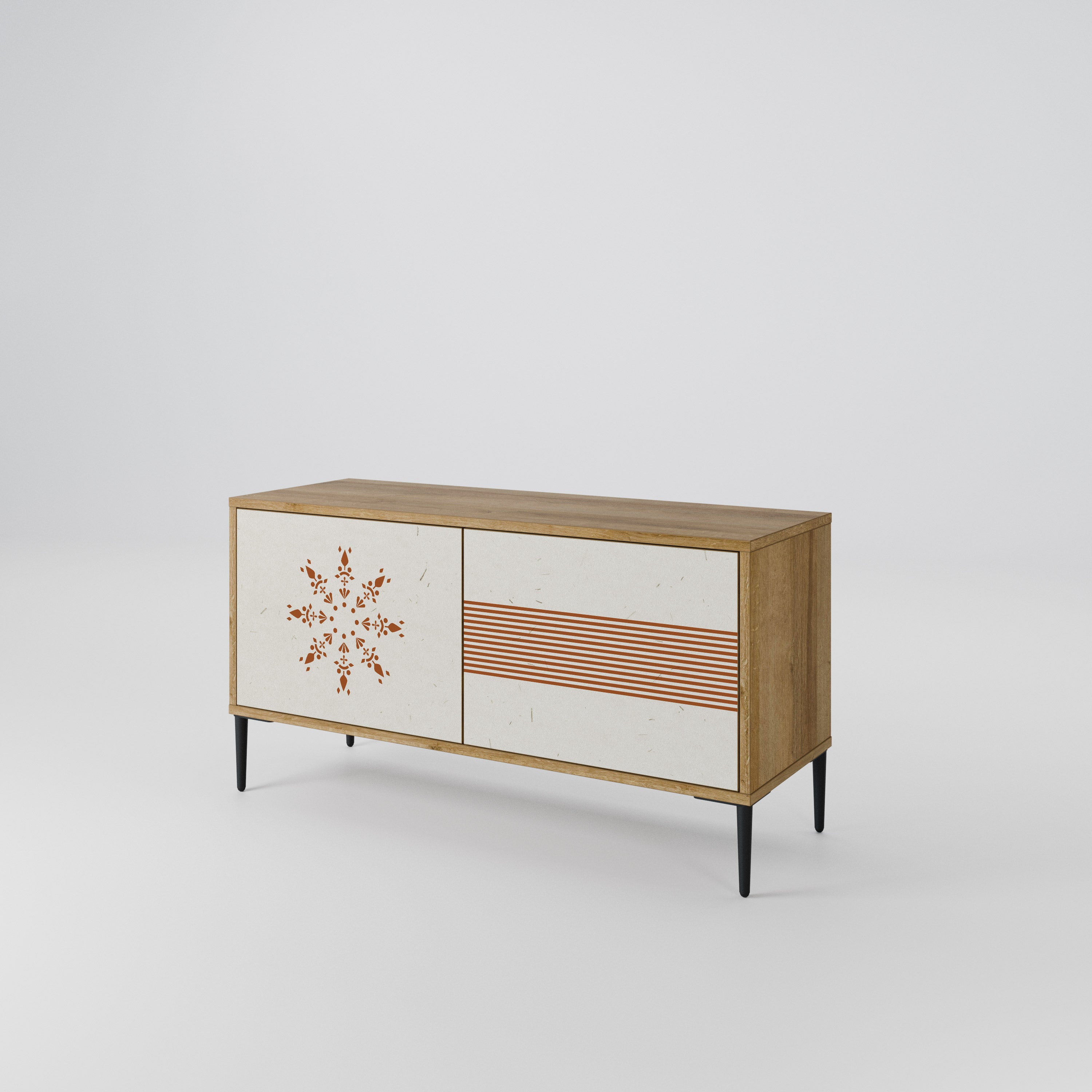 DAILY HARMONY Compact 2-Door TV Cabinet