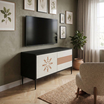 DAILY HARMONY Kompaktní dvoudveřový TV stolek