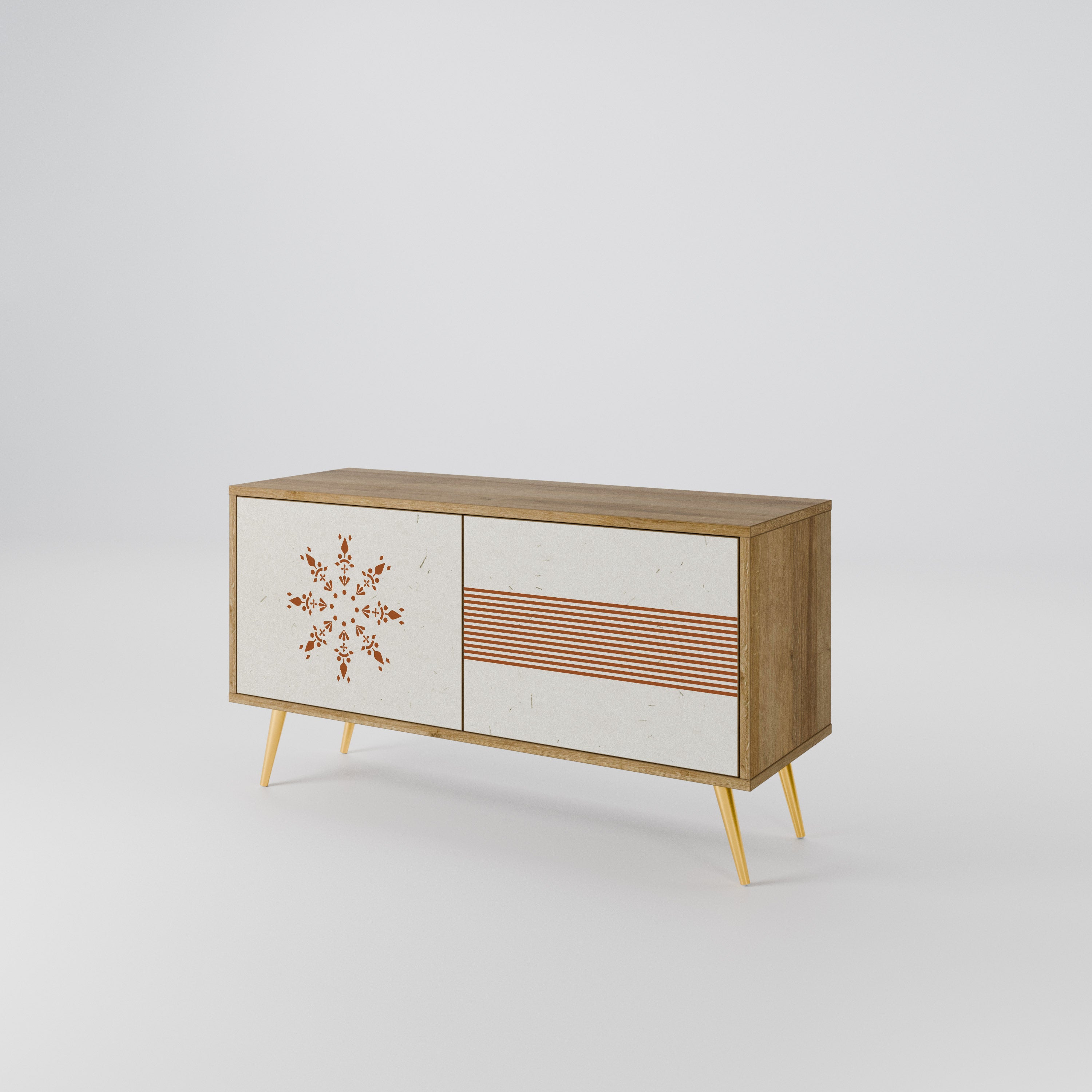 DAILY HARMONY Compact 2-Door TV Cabinet