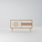 DAILY HARMONY Kompaktní dvoudveřový TV stolek