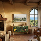 VIRGIN FOREST WITH SUNSET Kompaktní dvoudveřový TV stolek